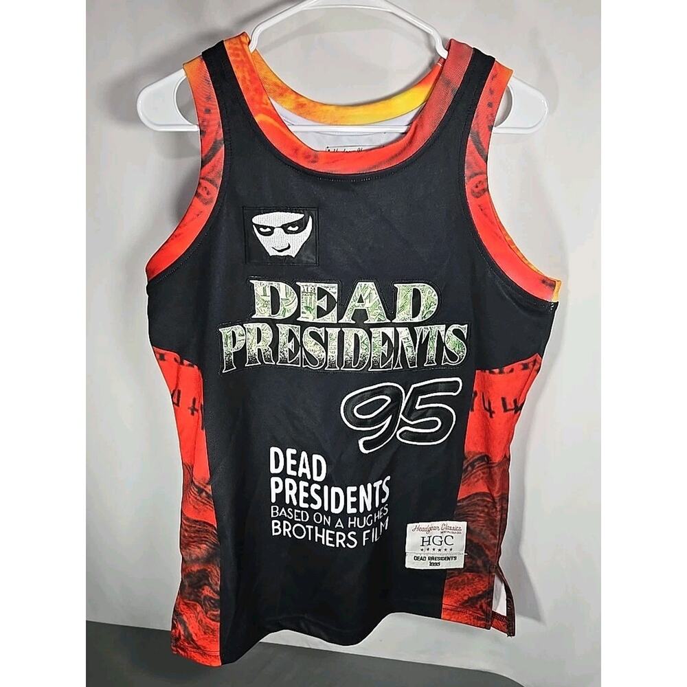 Headgear Classics Dead Presidents Anthony Curtis 95 Sz XS Movie Jersey